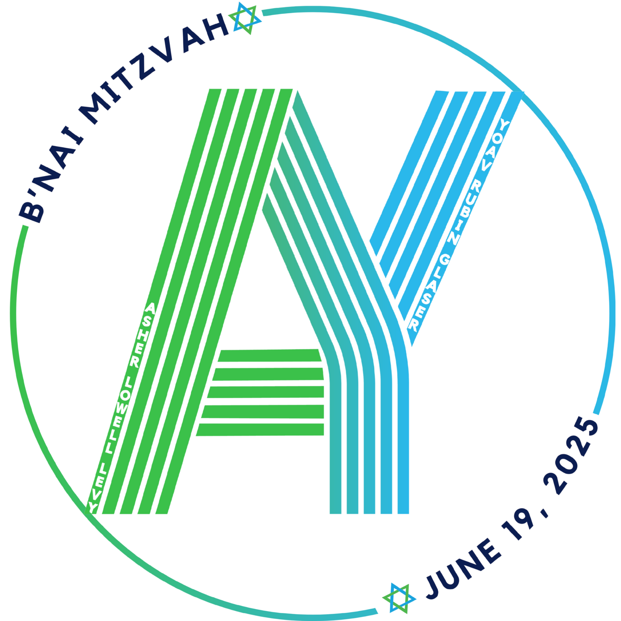 Asher Yoav initials